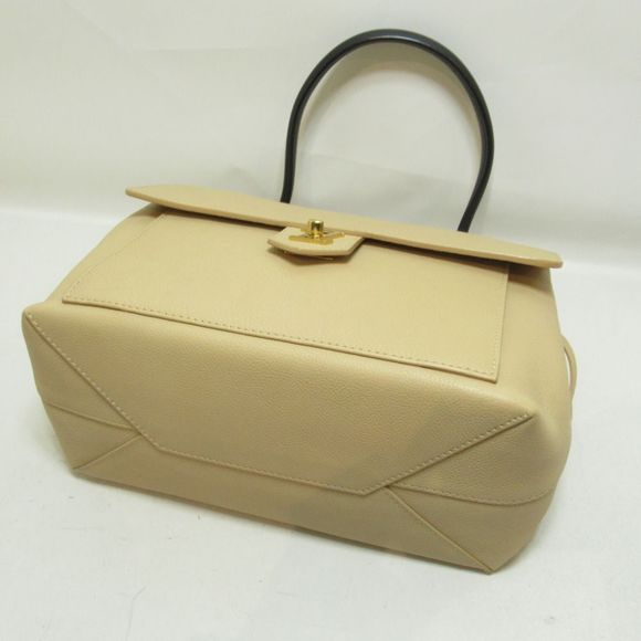 Louis Vuitton Lock Me PM Shoulder Bag PVC Coated Canvas Beige - Picture 4 of 6